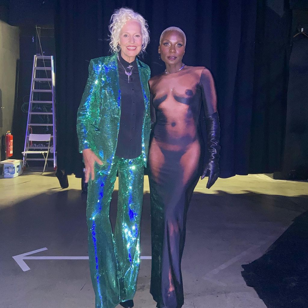 Ellen von Unwerth und Nikeata Thompson beim GNTM-Finale 2022