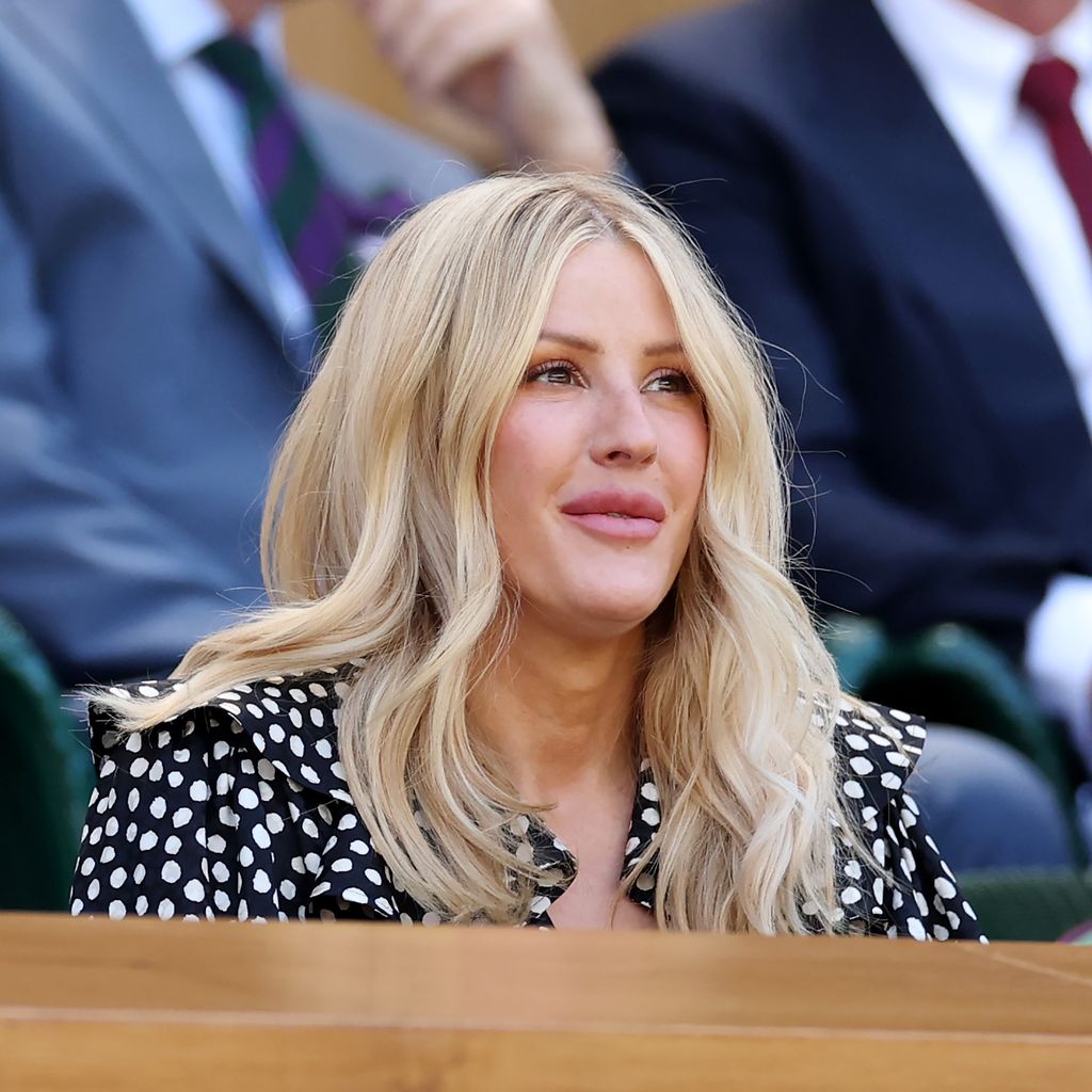 In der Royal Box: Ellie Goulding bei den Wimbledon Championships 2026