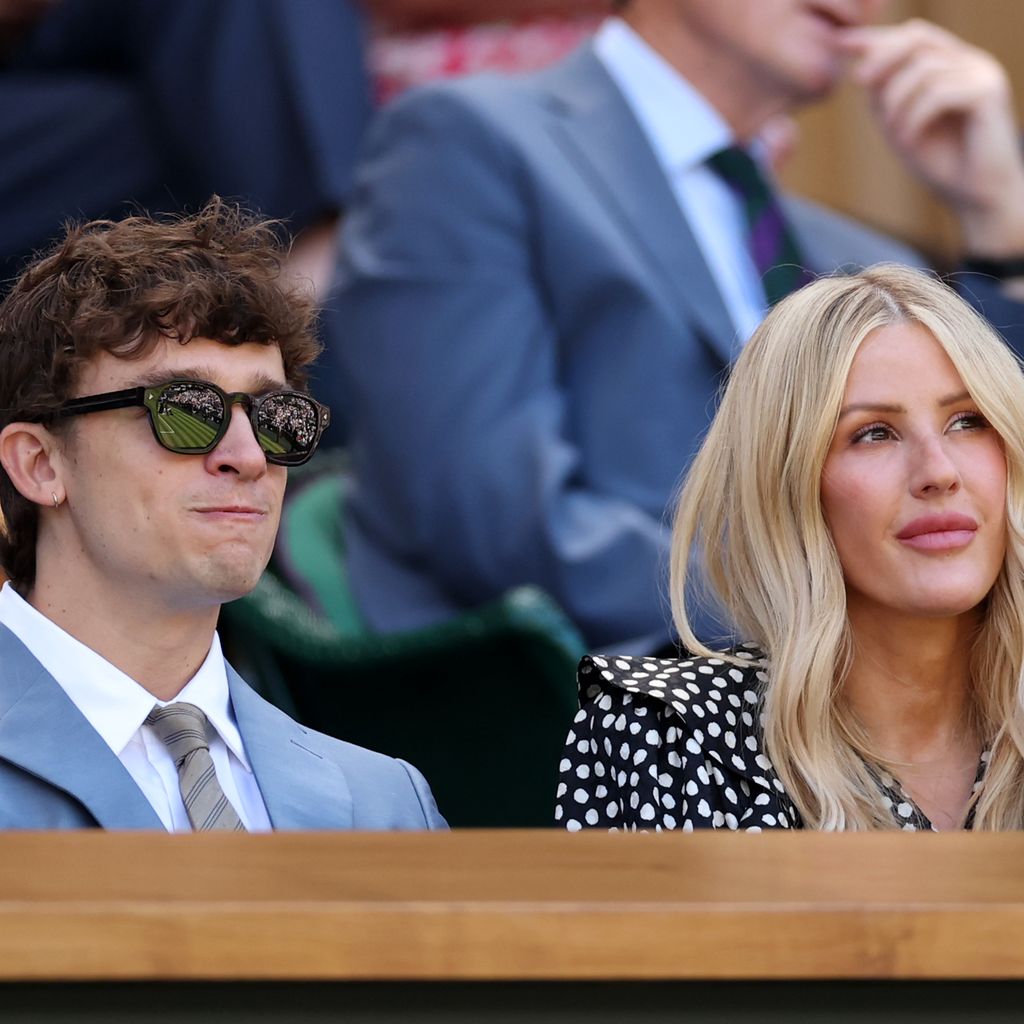 In der Royal Box von Wimbledon: Ellie Goulding und Beau Minniear