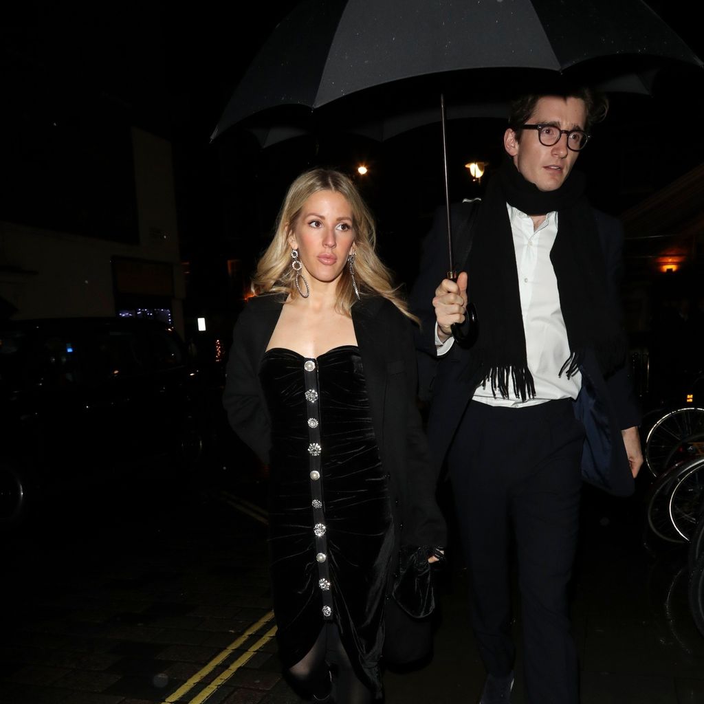 Ellie Goulding und Caspar Jopling auf dem Weg ins Chiltern-Firehouse-Hotel