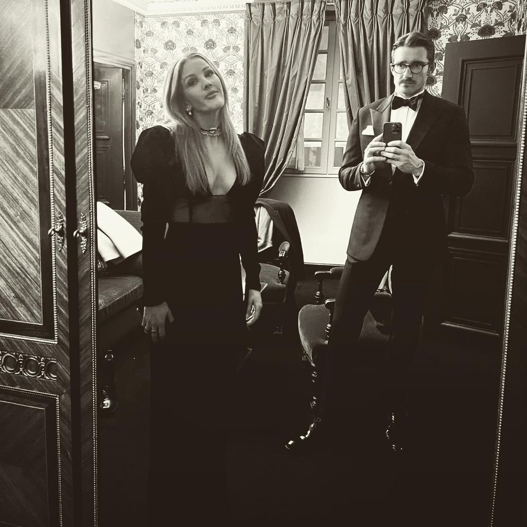 Ellie Goulding und Caspar Jopling, im November 2022