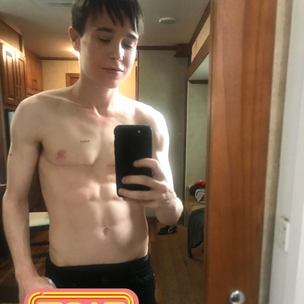 Elliot Page, August 2021