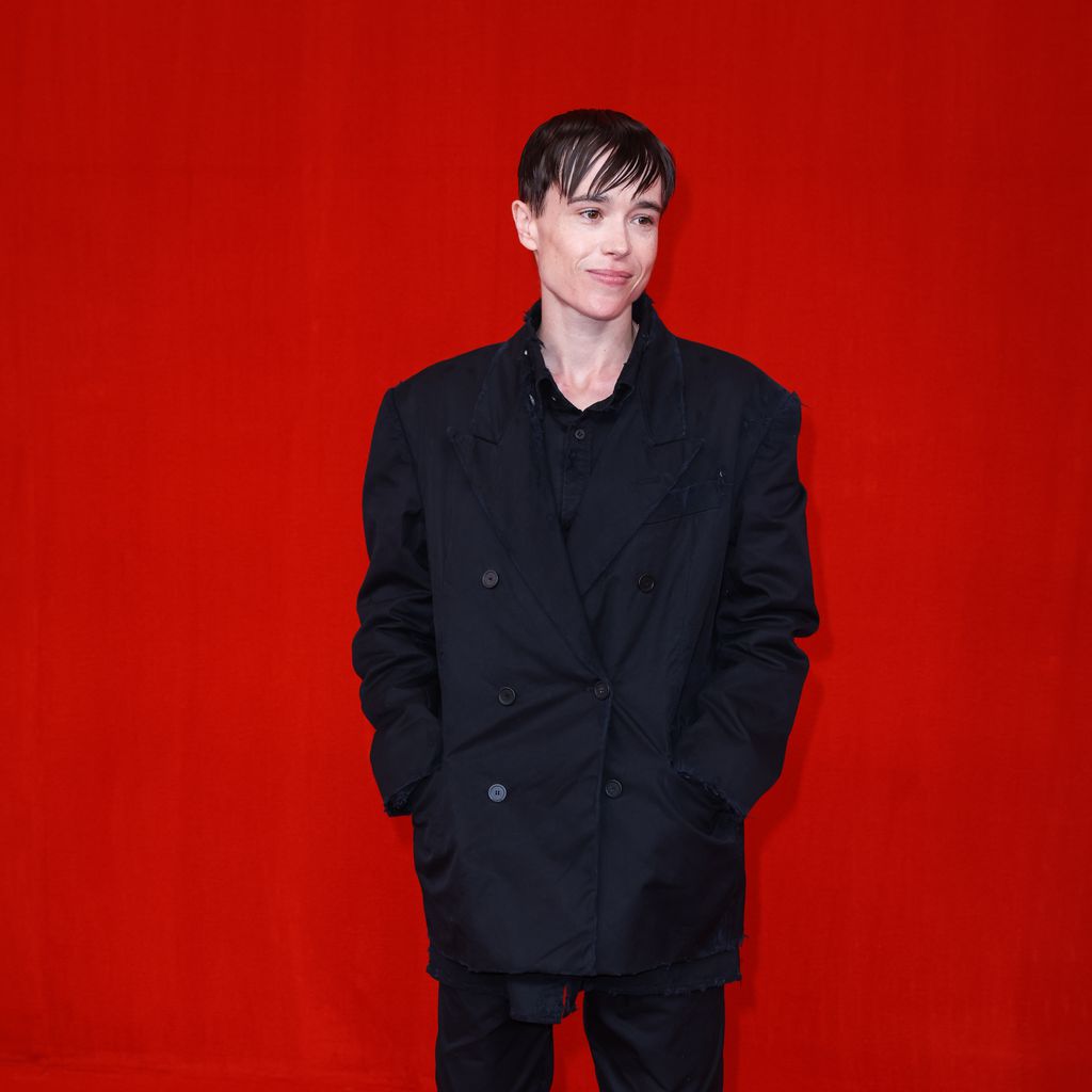 Elliot Page auf der Pariser Fashion Week 2021