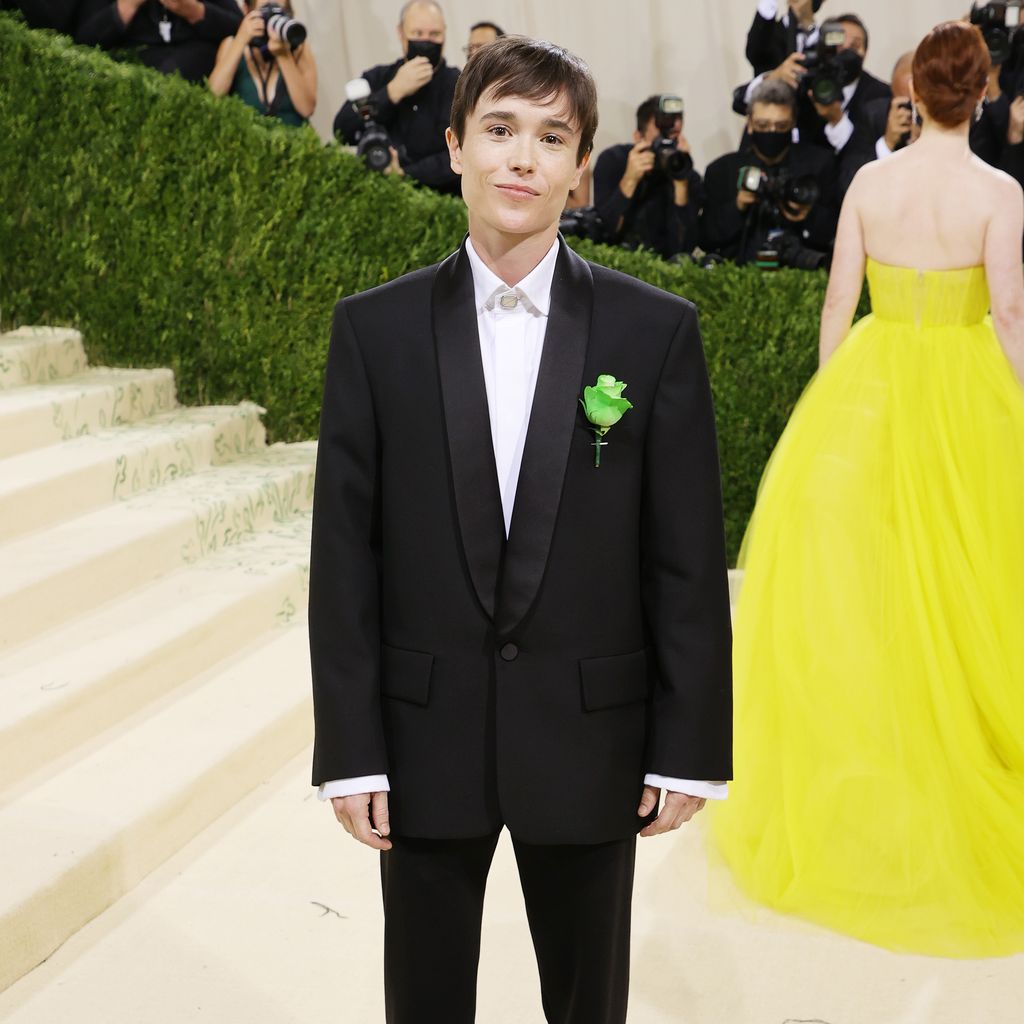 Elliot Page bei der Met Gala 2021
