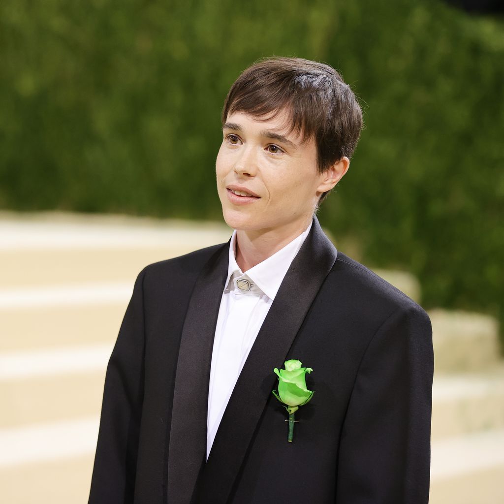 Elliot Page bei der Met Gala 2021