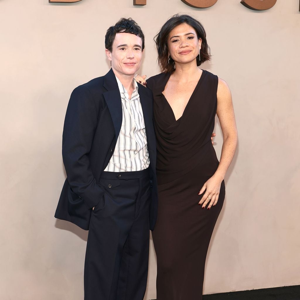 Premiere von "The Odyssey" in New York: Elliot Page und Julia Shiplett am roten Teppich