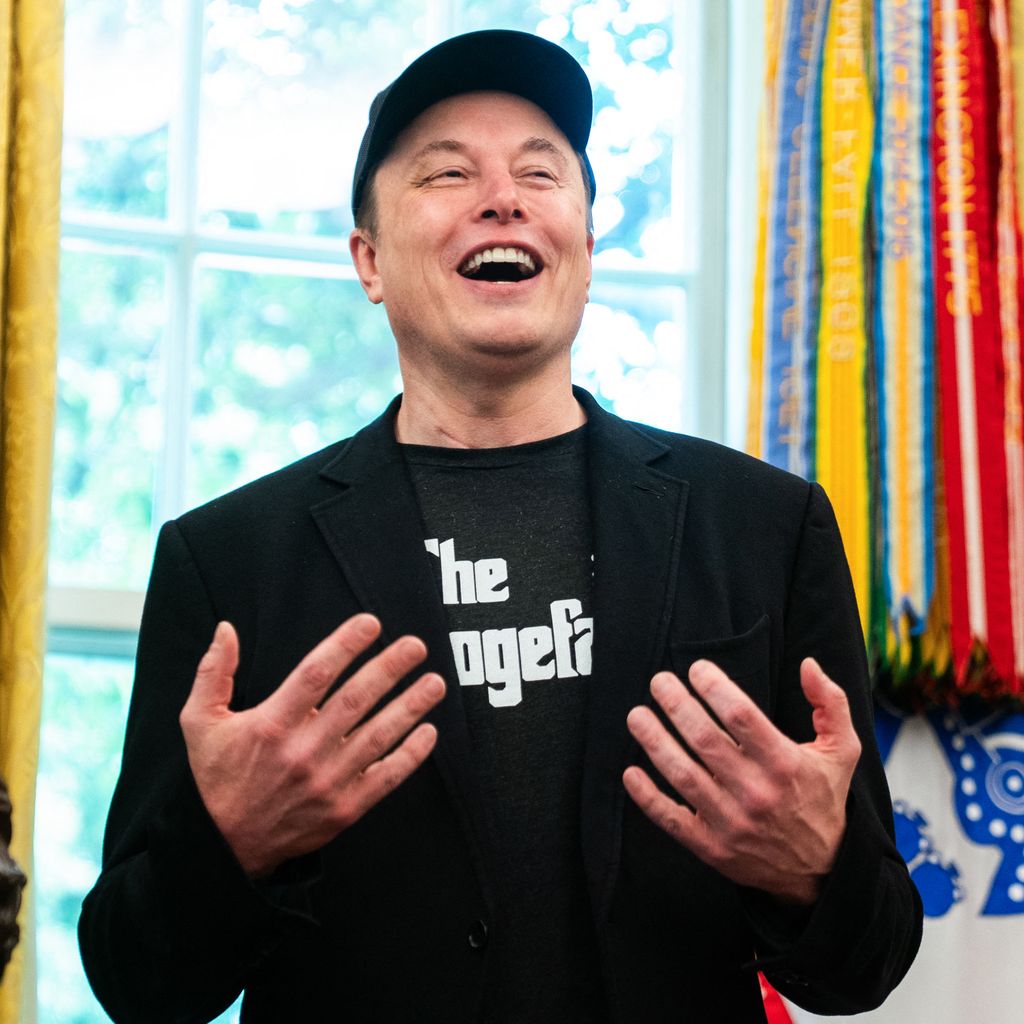 Elon Musk im Oval Office im Mai 2025