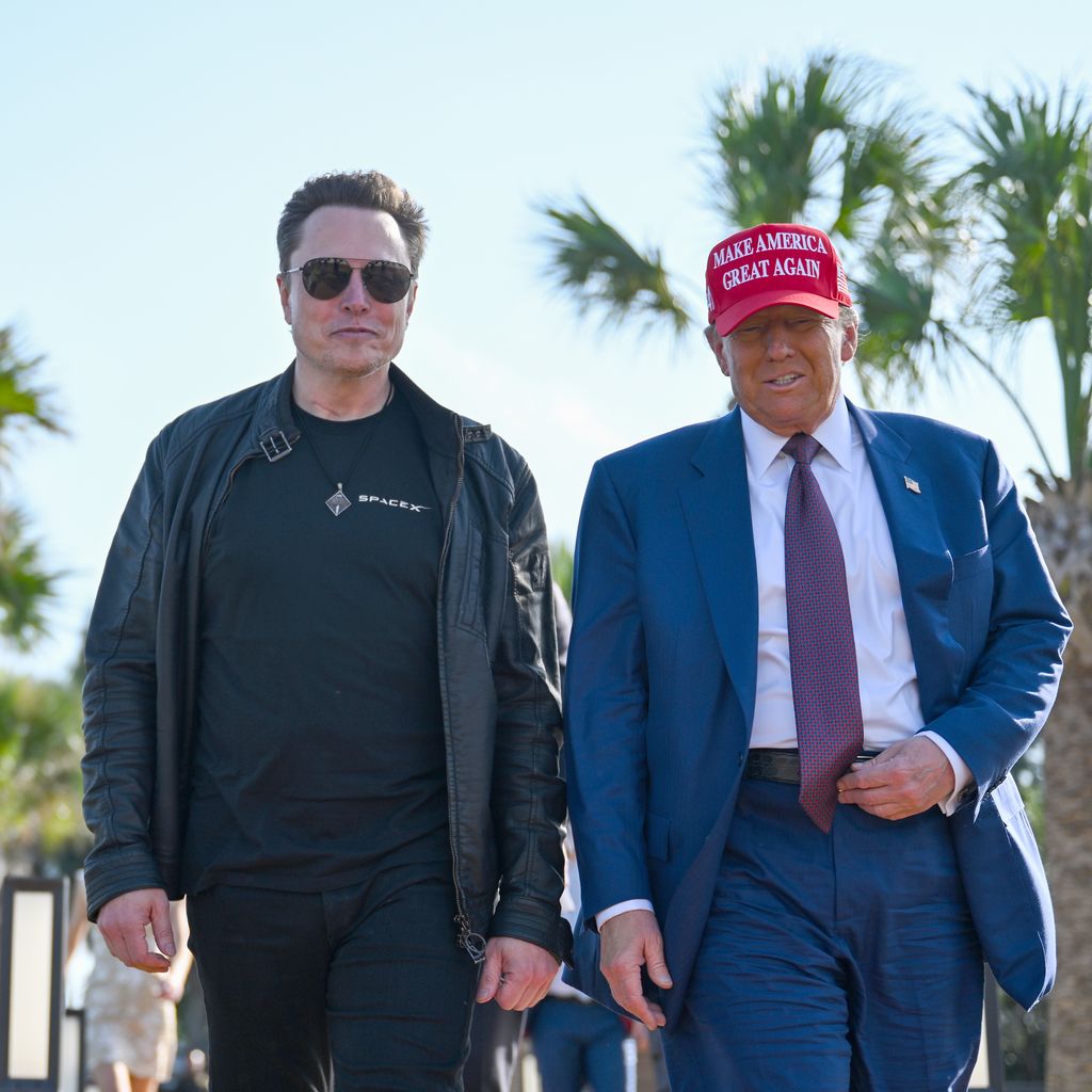 Elon Musk und Donald Trump im November 2024
