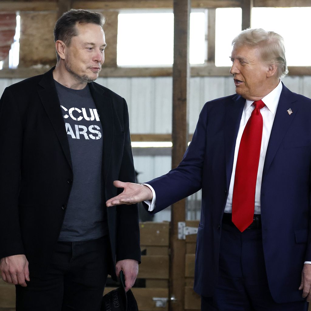 Elon Musk und Donald Trump im Oktober 2024