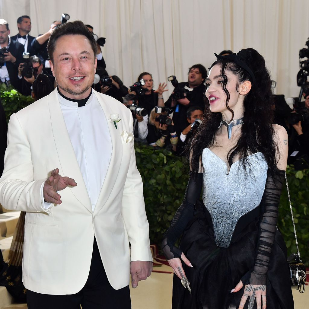 Elon Musk und Grimes bei der Met Gala 2018