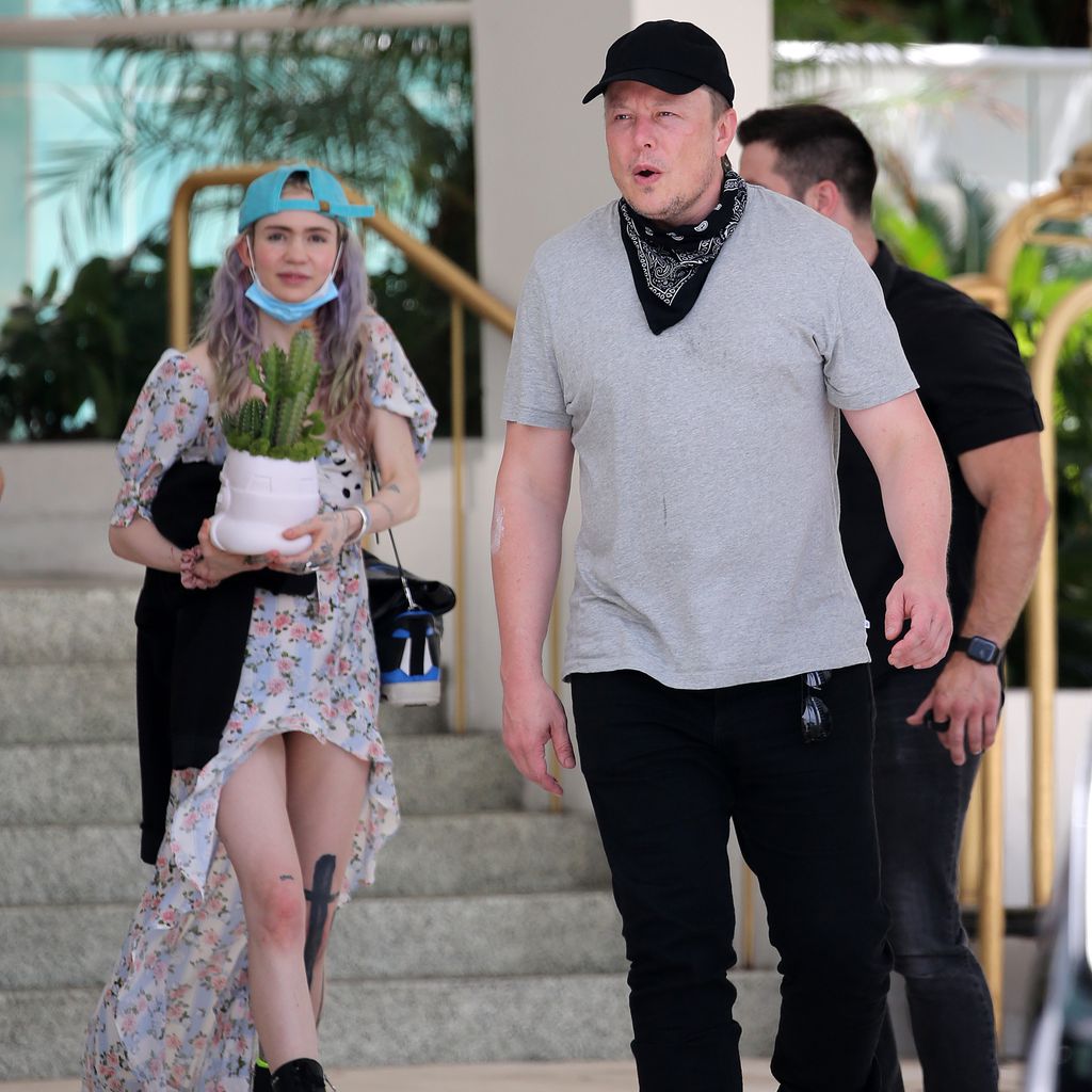 Elon Musk und Grimes in Miami