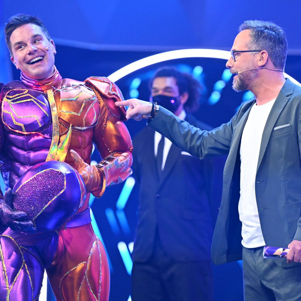Eloy de Jong und Matthias Opdenhövel bei "The Masked Dancer"
