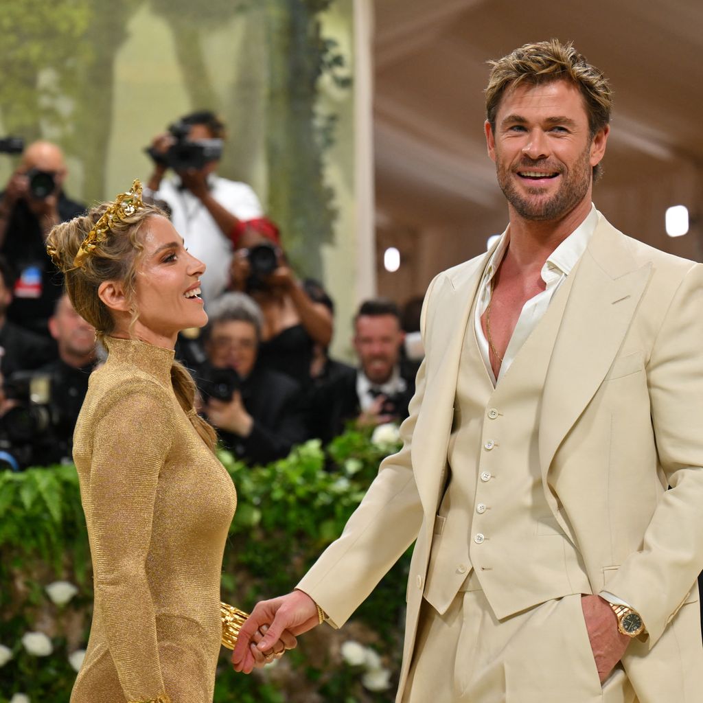 Elsa Pataky und Chris Hemsworth bei der Met Gala 2024