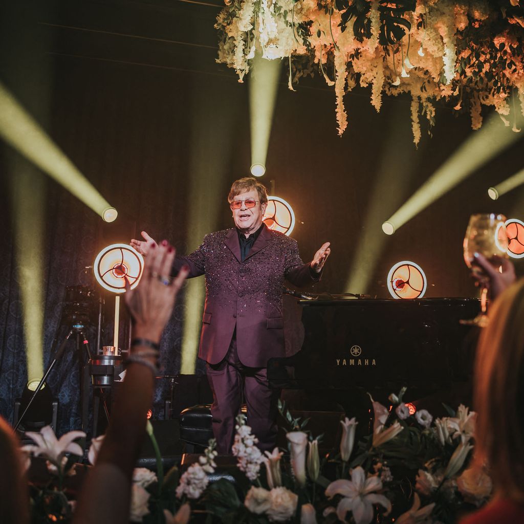 Elton John im The Twelve Thirty Club in Nashville