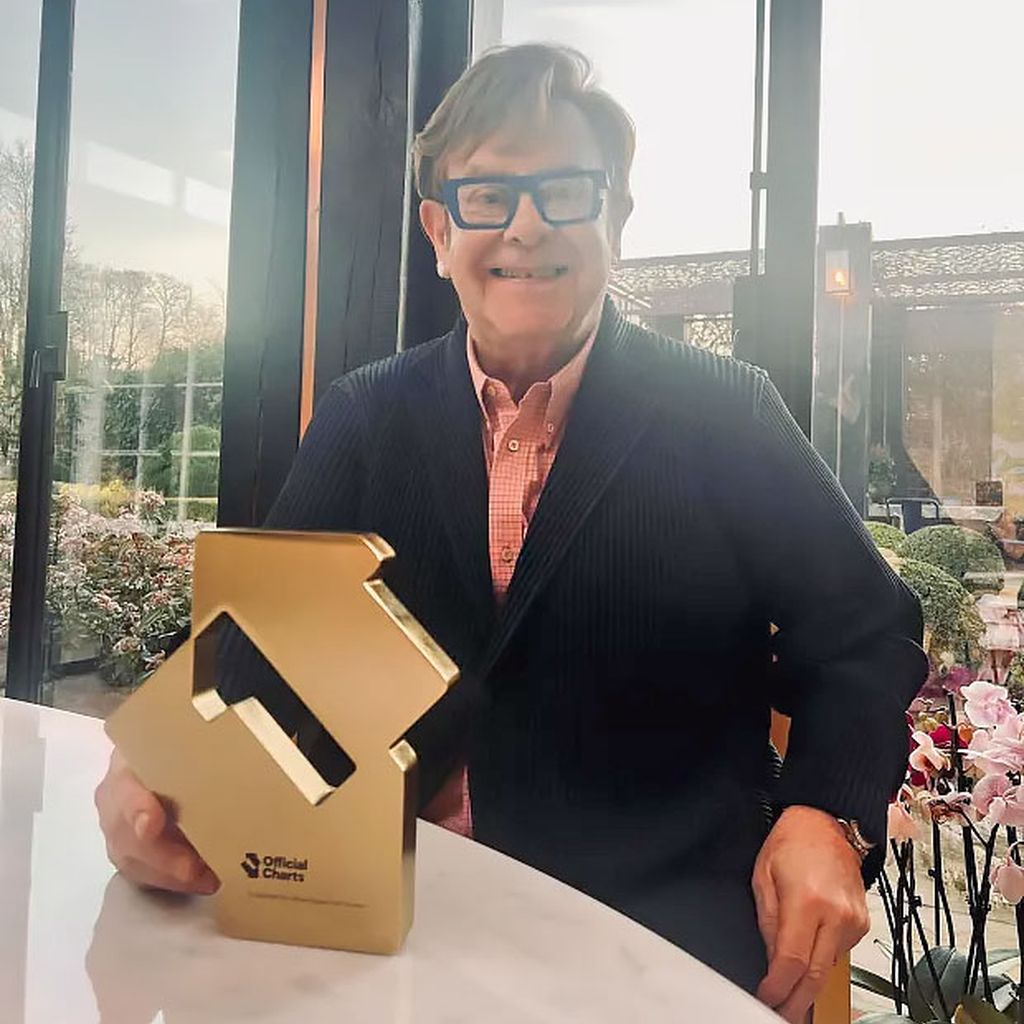 Sänger Elton John im Januar 2025