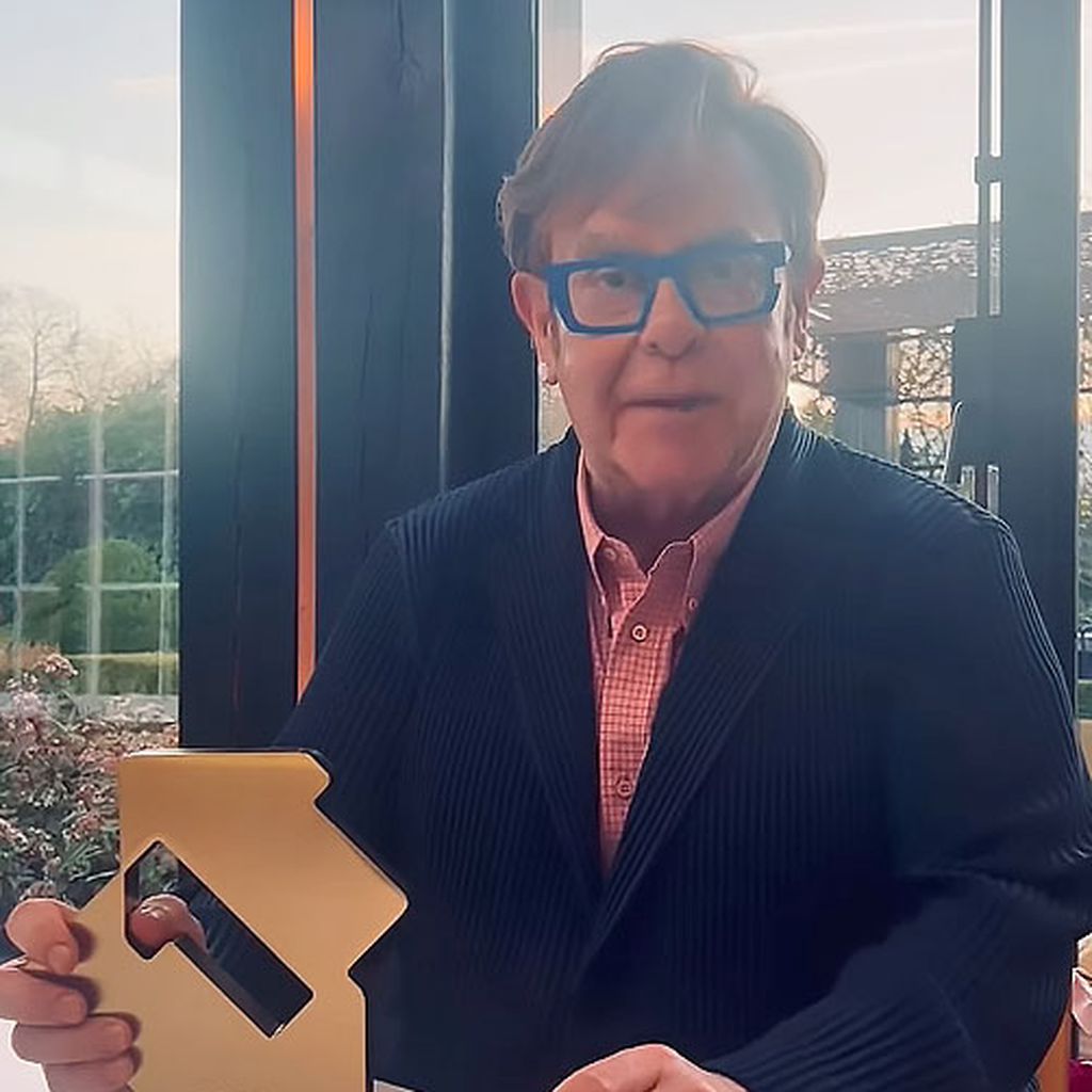 Sänger Elton John im Januar 2025