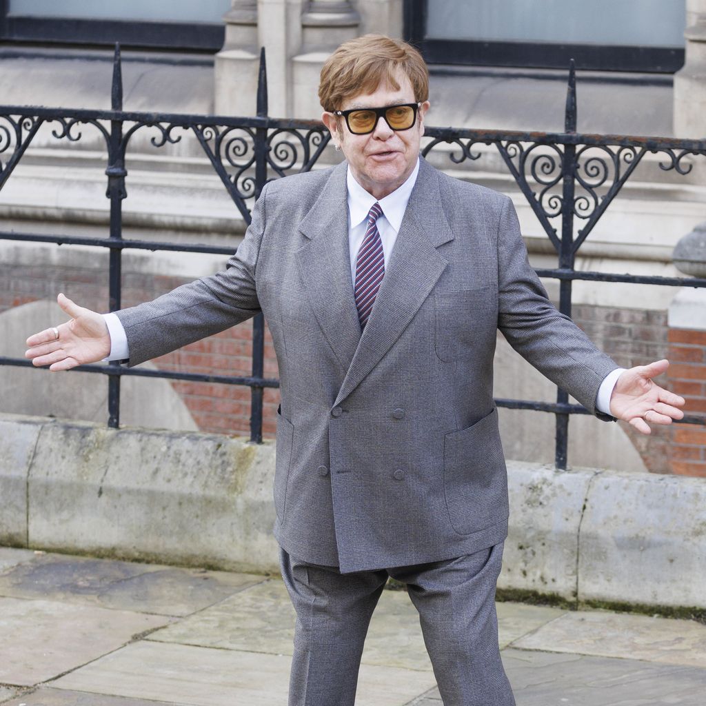 Elton John vor dem Gericht in London 2023