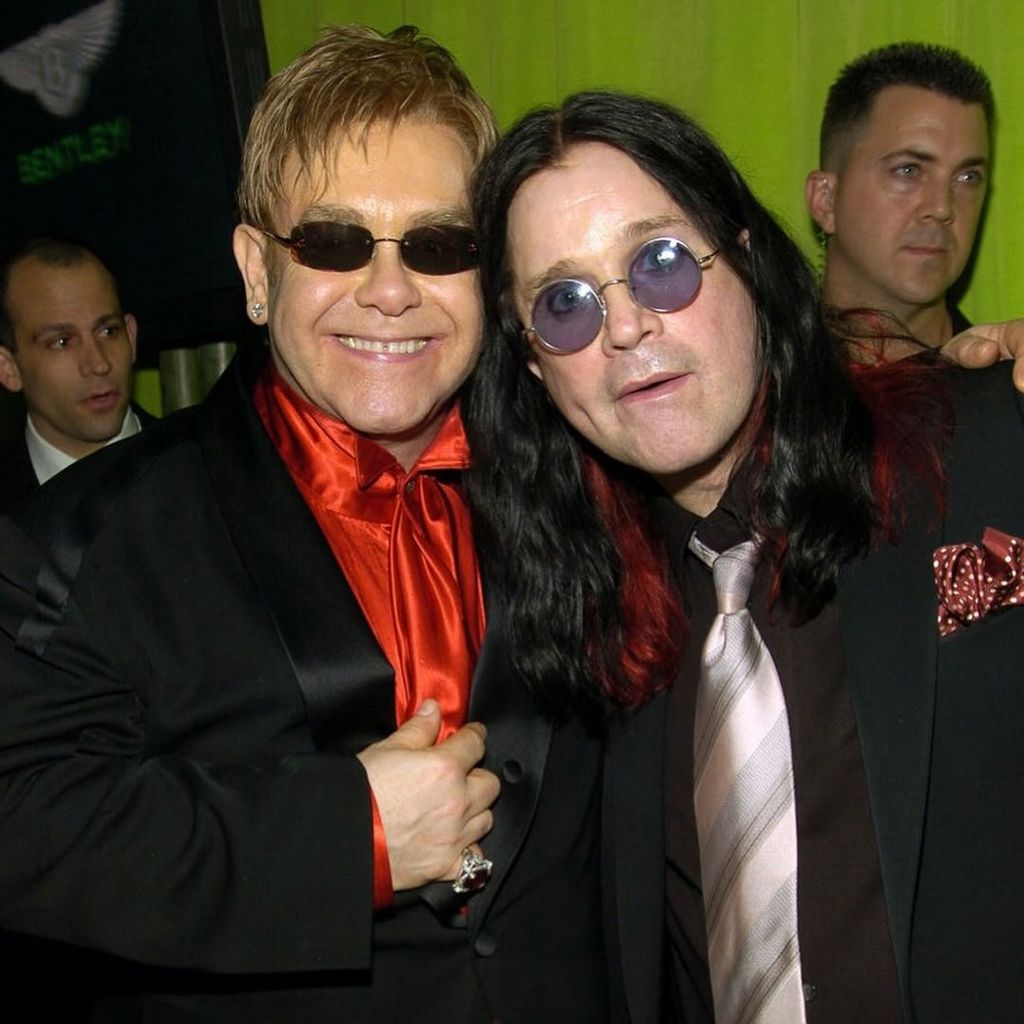 Elton John teilt Foto mit Ozzy Osbourne