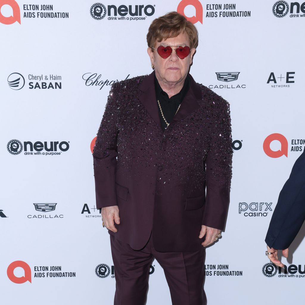 Elton John im Rahmen seiner Oscar-Party