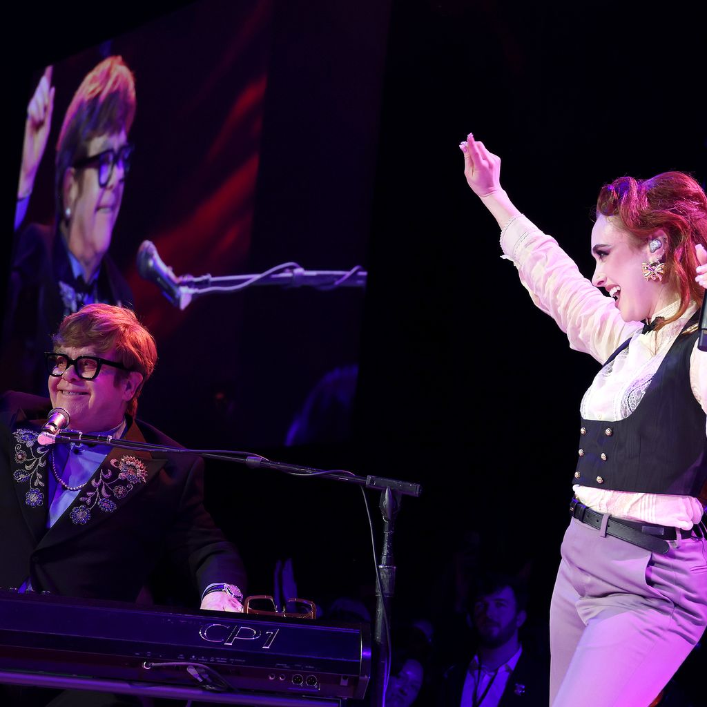 Elton John und Chappell Roan, Musiker