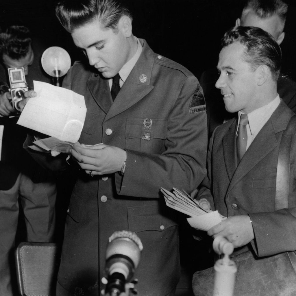 Elvis Presley als US-Soldat in Friedberg