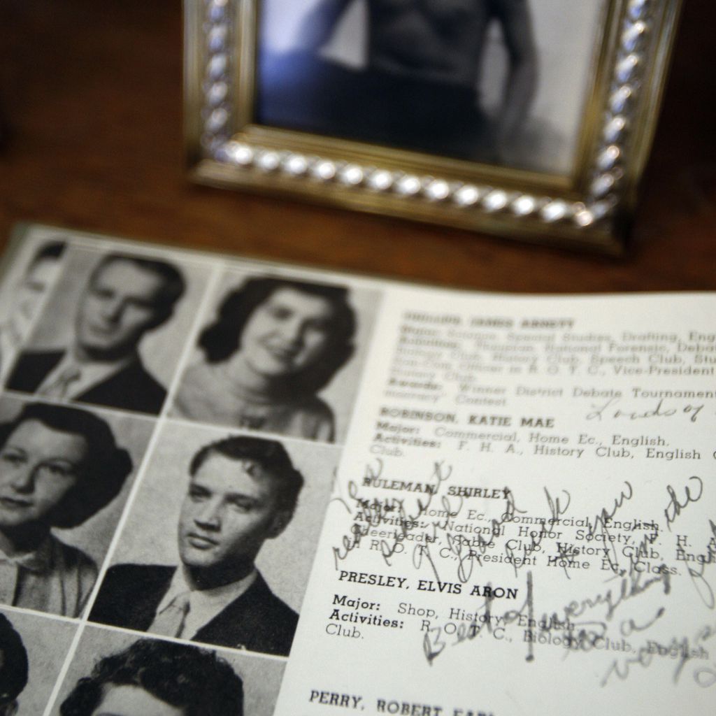 Elvis Presley im Jahrbuch