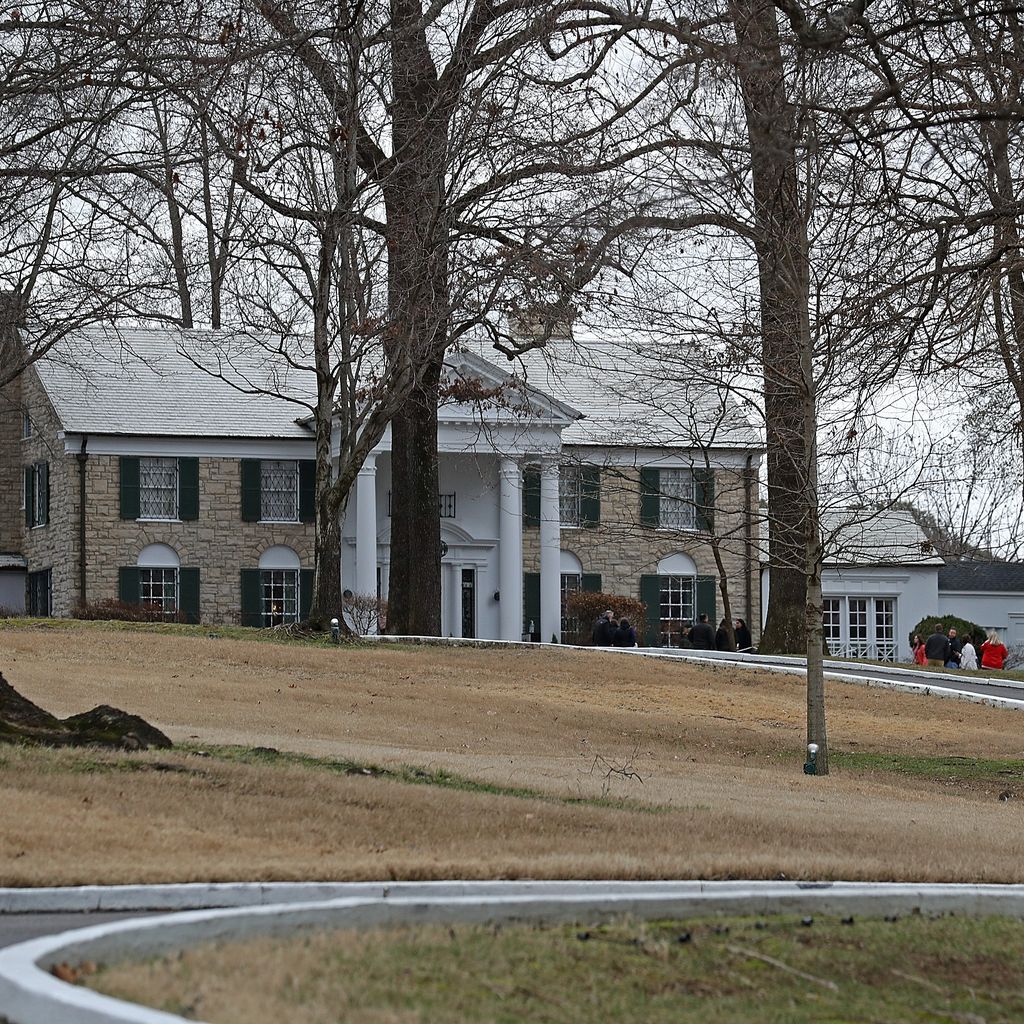 Elvis Presleys Graceland in Memphis, Tennessee