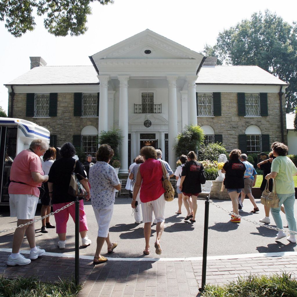 Elvis Presleys damaliger Wohnsitz Graceland