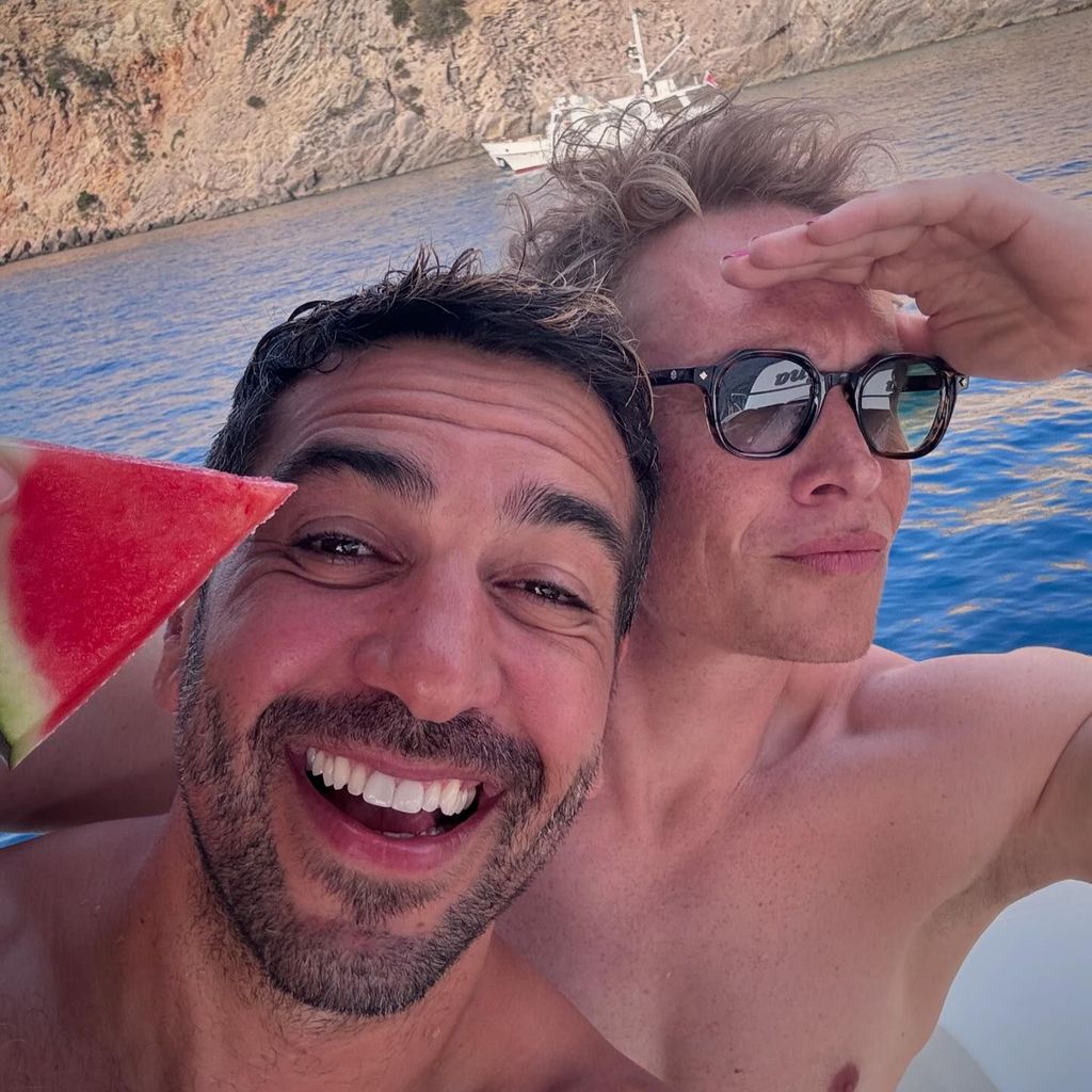 Elyas M'Barek und Matthias Schweighöfer im Juli 2024