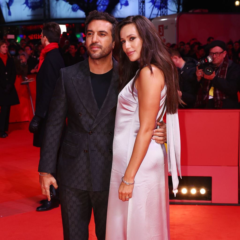 Elyas M'Barek und seine Frau Jessica, Februar 2023
