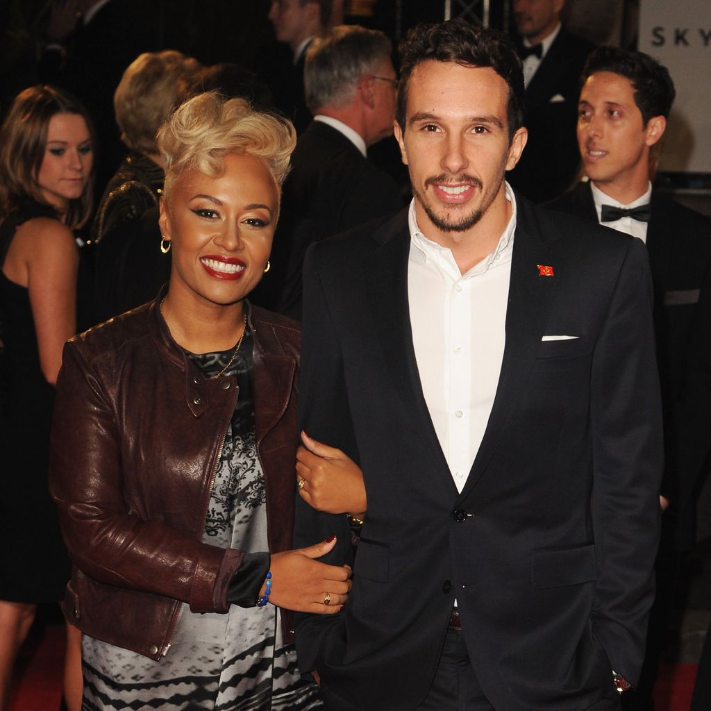 Emeli Sandé und Adam Gouraguine bei der Premiere von "Skyfall", 2012