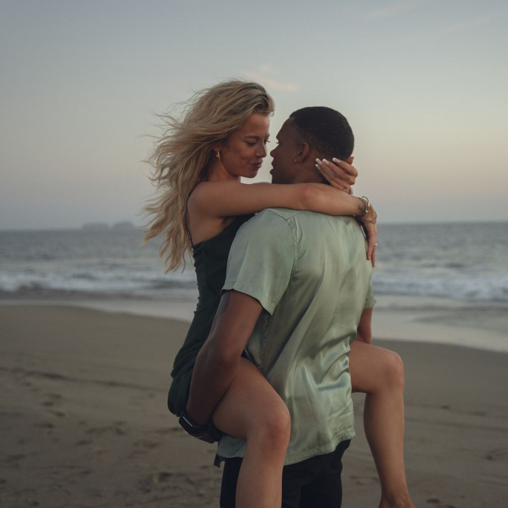 Emely Hüffer und Kevin Njie