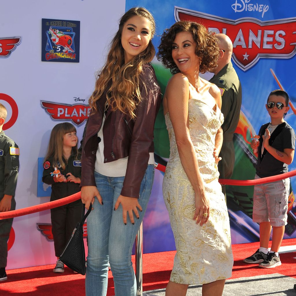 Emerson Tenney und Teri Hatcher, August 2013