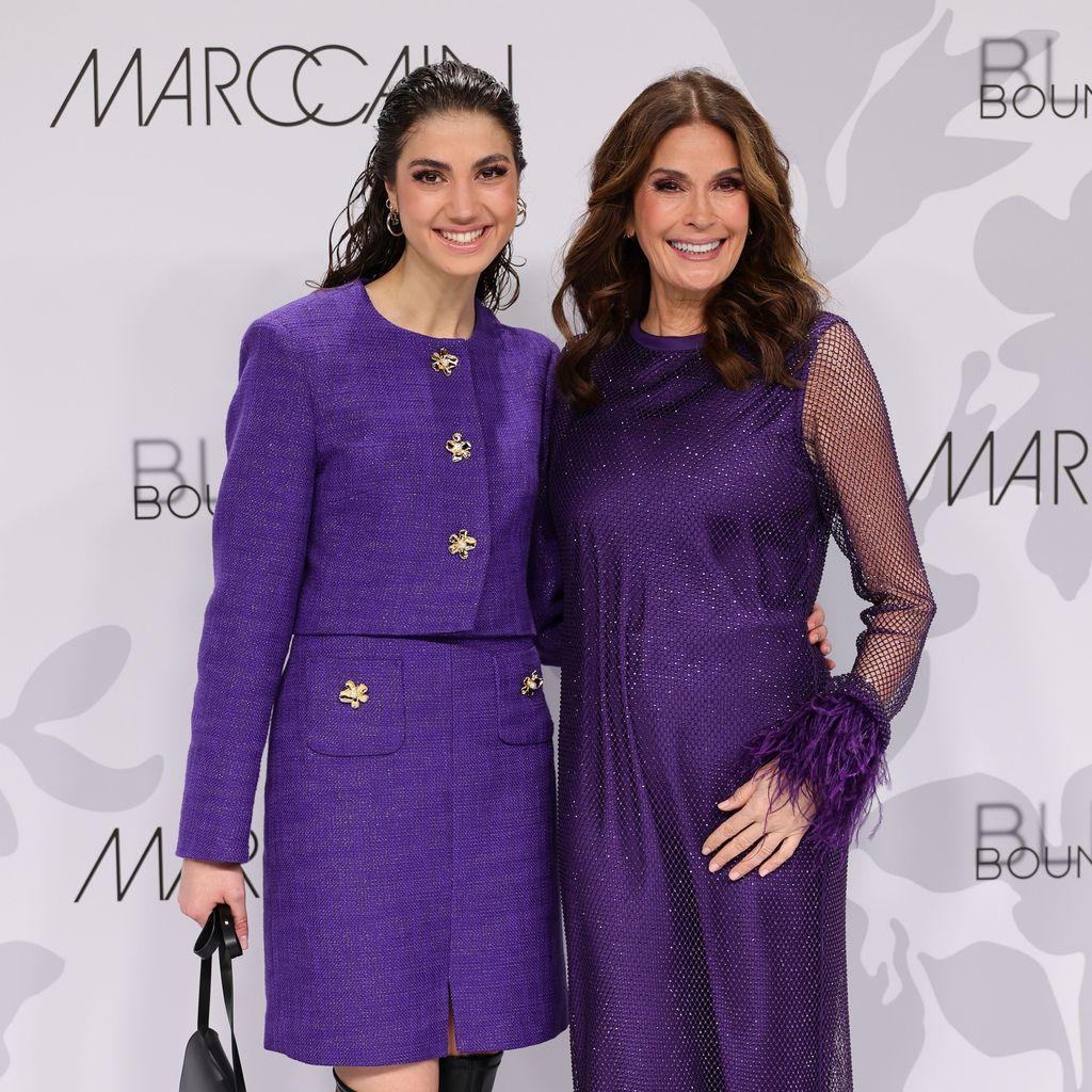 Emerson Tenney und Teri Hatcher im Febuar 2024