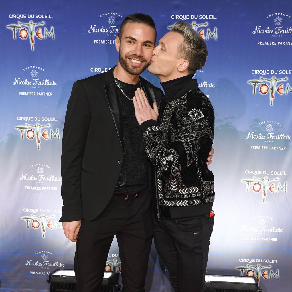 Emil Kusmirek (r.) mit seinem Freund Tobi, Dezember 2019