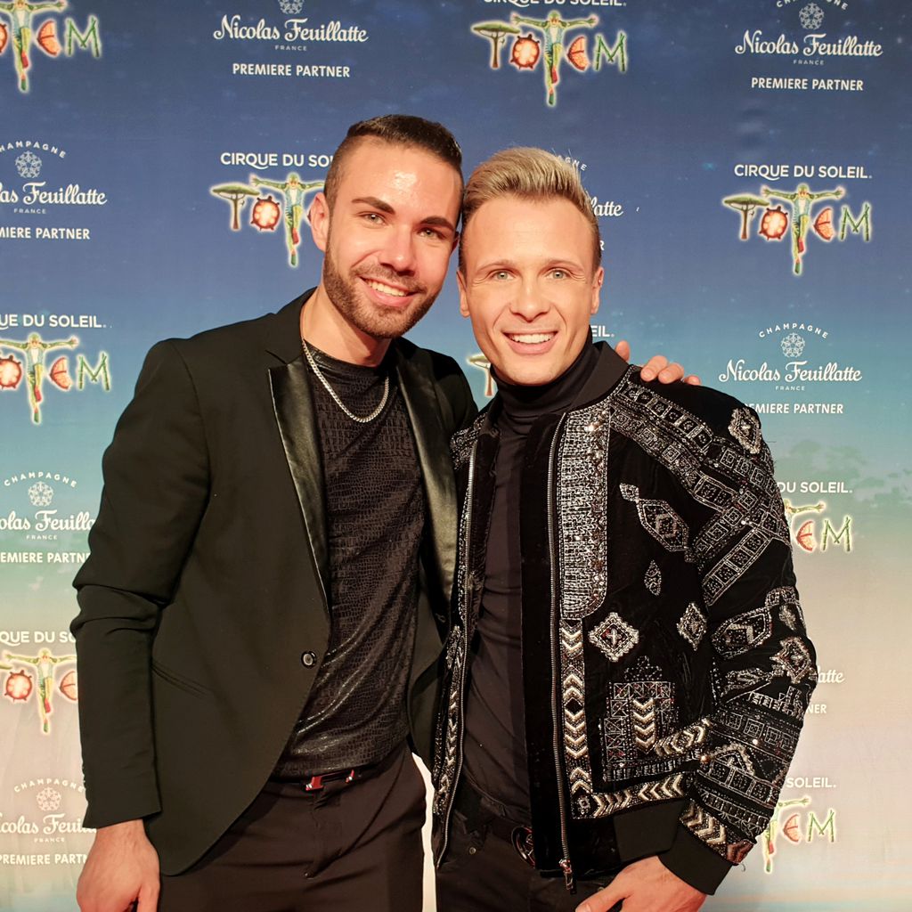 Emil Kusmirek (r.) mit seinem Partner Tobi