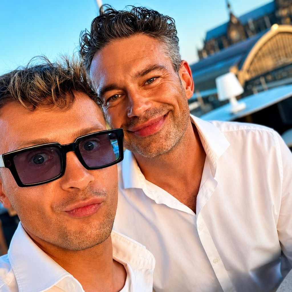 Emil Kusmirek und sein Partner Denis