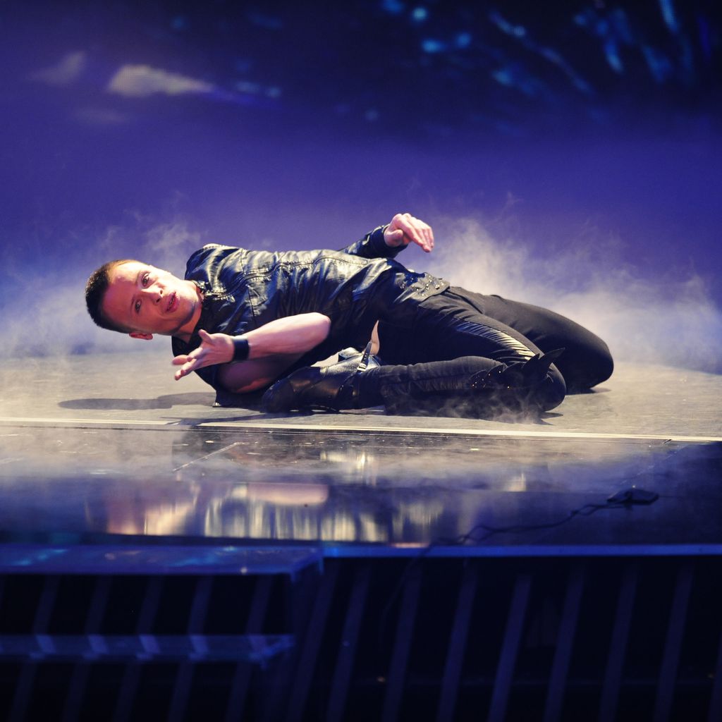 Emil Kusmirek beim Halbfinale von "Das Supertalent" 2012