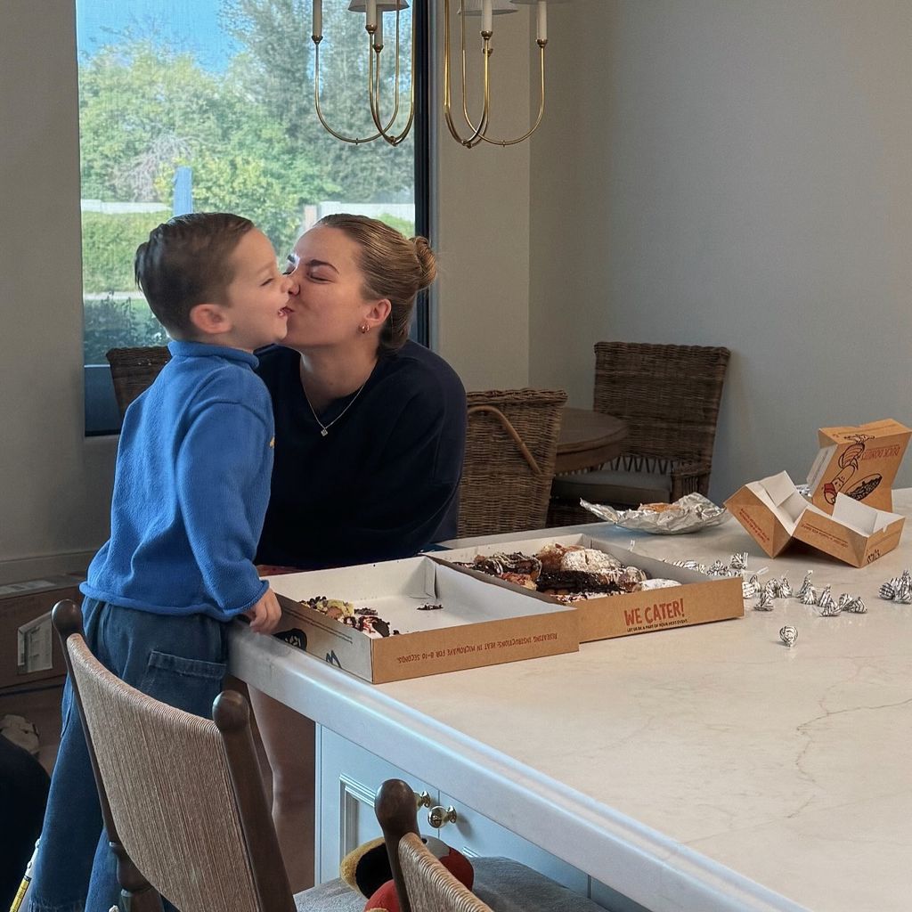 US-Influencerin Emilie Kiser und ihr Sohn Trigg