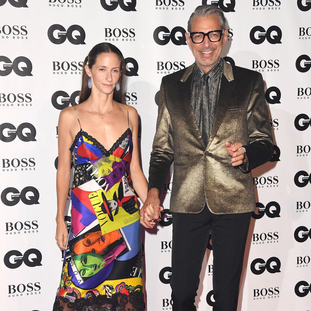 Emilie Livingston und Jeff Goldblum bei den GQ Men of the Year Awards