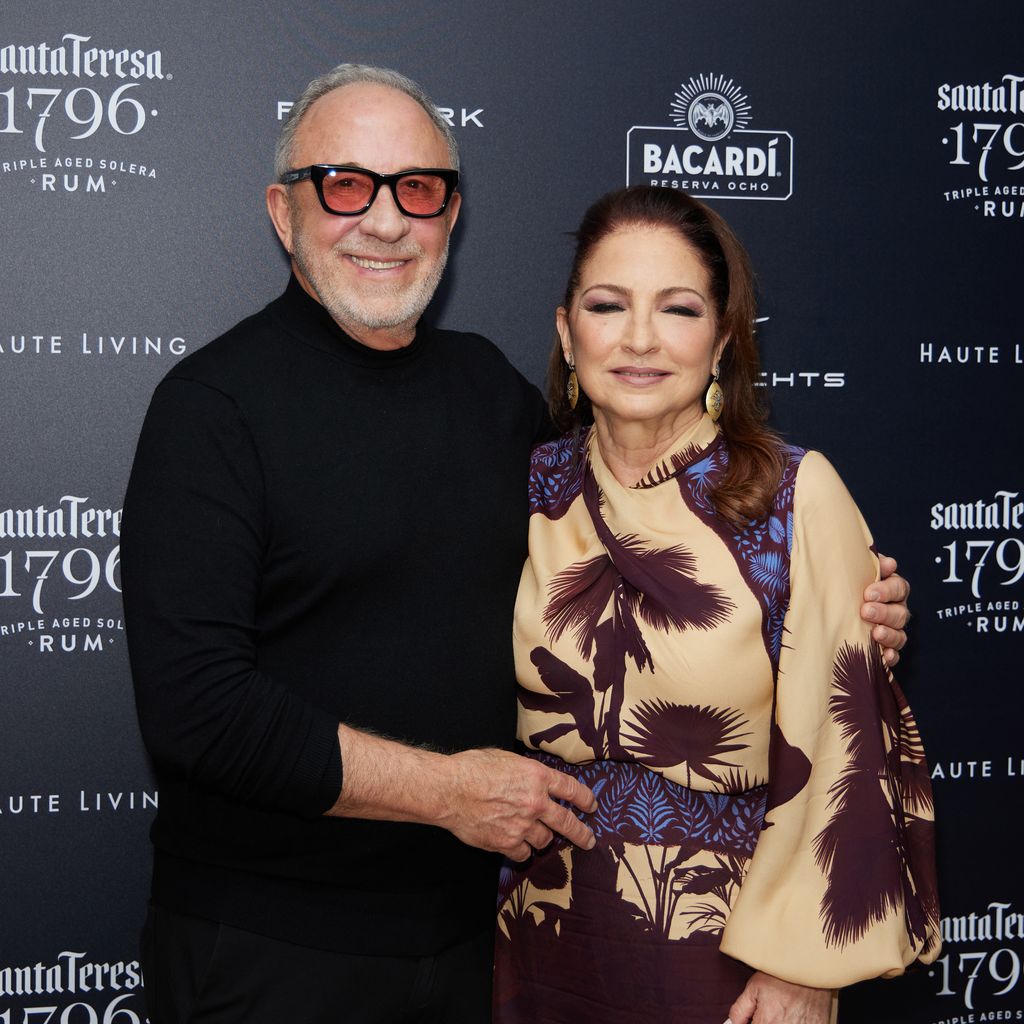 Emilio Estefan und Gloria Estefan im April 2025