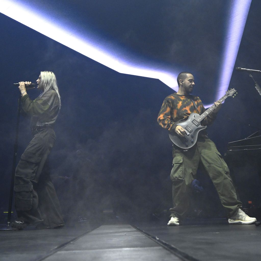 Emily Armstrong und Mike Shinoda von Linkin Park