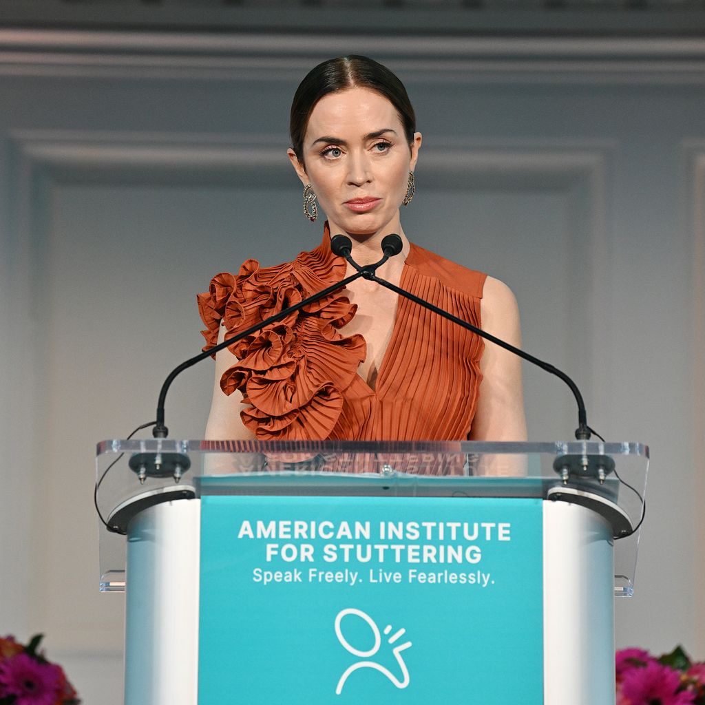 Emily Blunt bei der Gala des American Institute for Stuttering