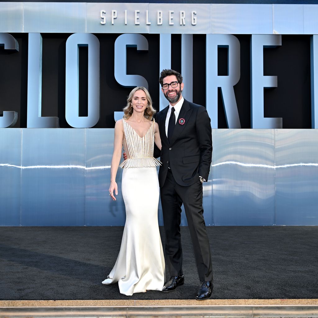 Emily Blunt und John Krasinski bei der US-Premiere von "Disclosure Day" in New York City