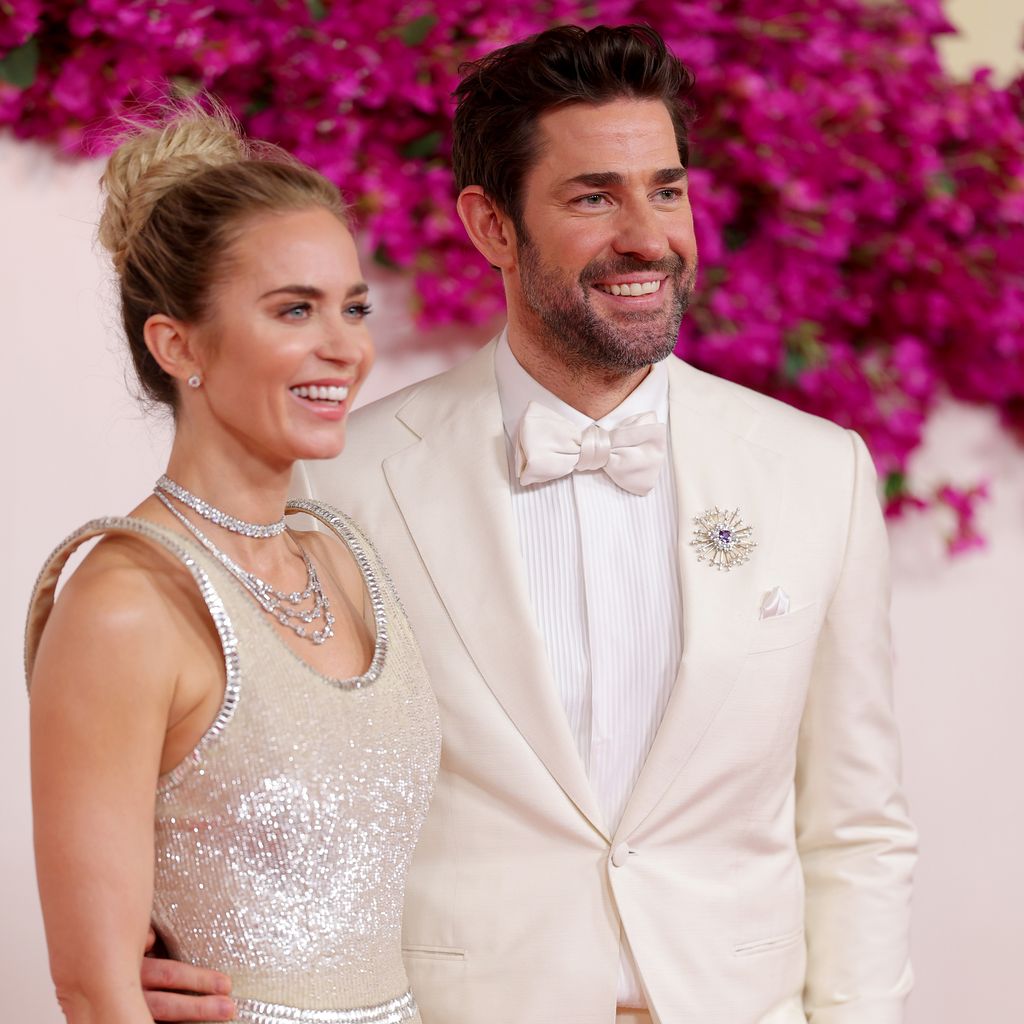 Emily Blunt und John Krasinski bei den Oscars im März 2024