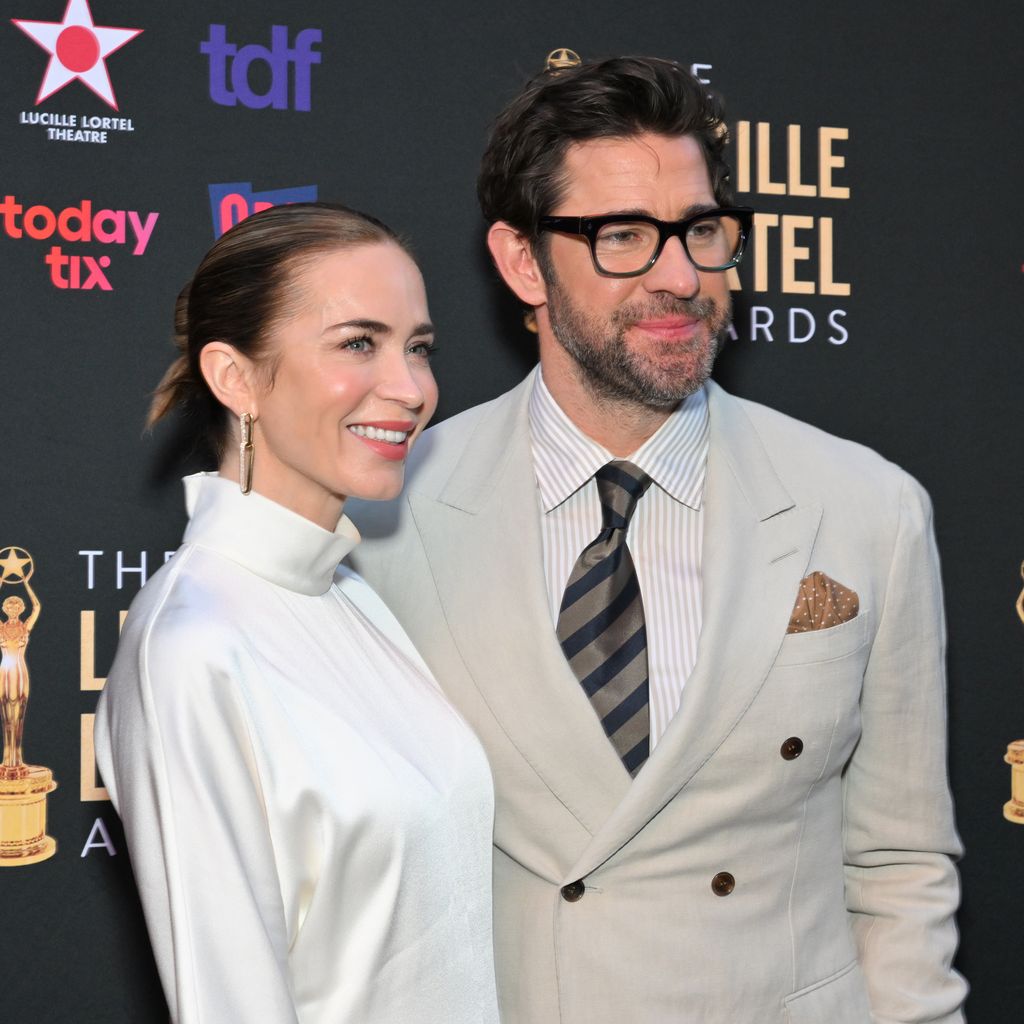 Emily Blunt und John Krasinski bei den Lucille Lortel Awards am NYU Skirball Center in New York City