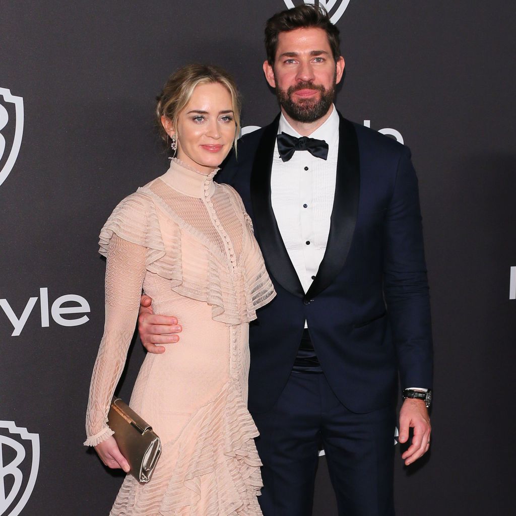 Emily Blunt und John Krasinski bei der Golden Globes After-Show-Party 2019