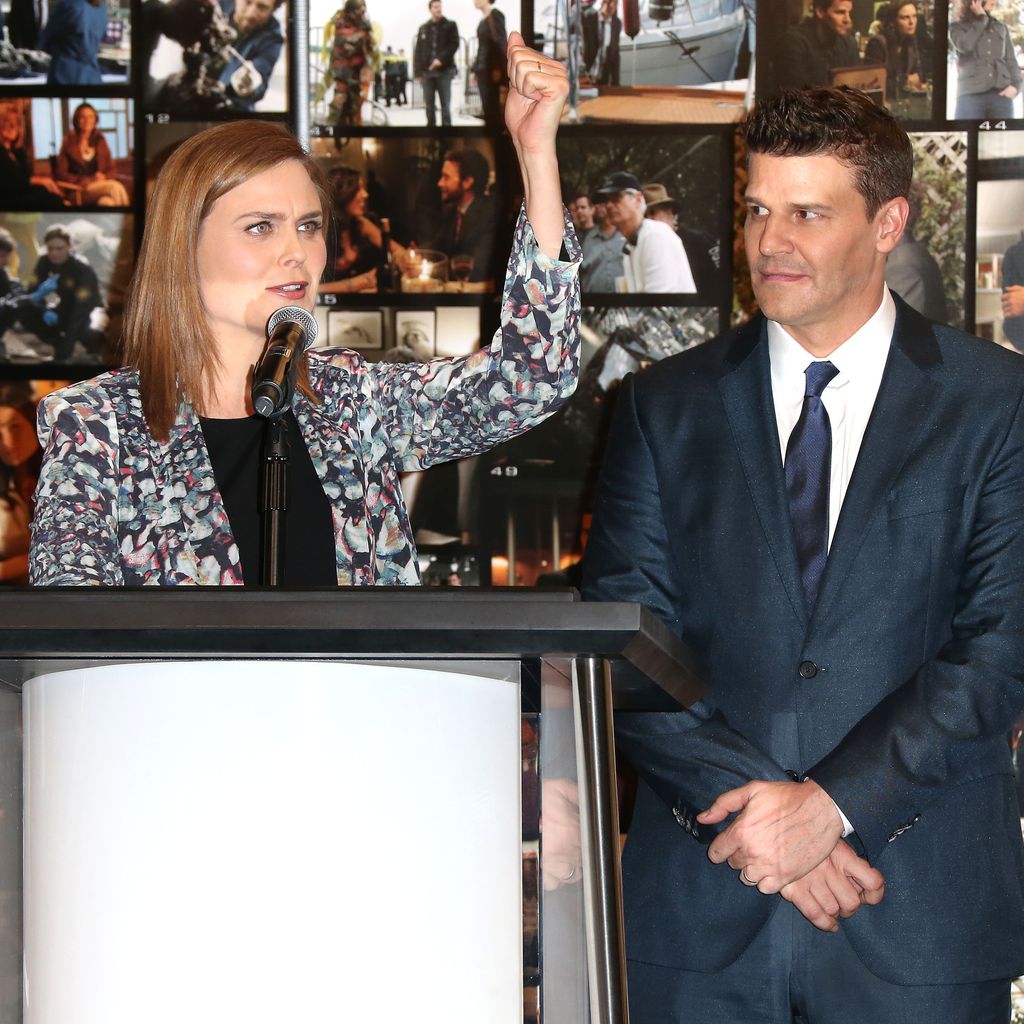 Emily Deschanel und David Boreanaz