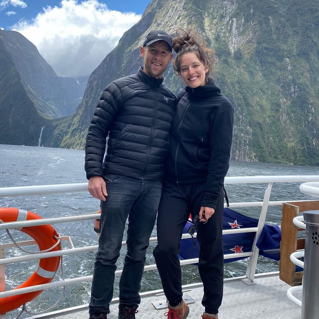 Emily DiDonato mit ihrem Mann Kyle