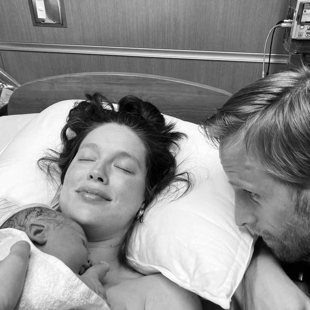 Emily DiDonato und Kyle Peterson mit ihrem Sohn Oliver